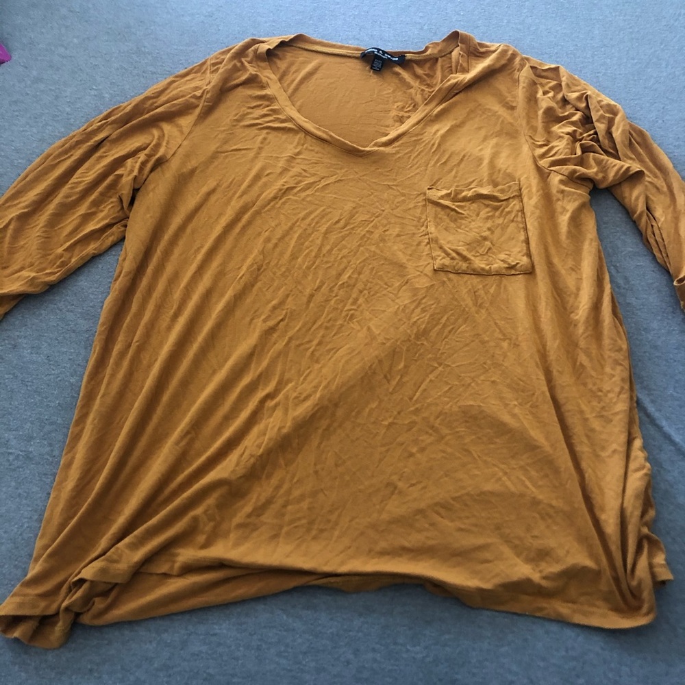 Long Sleeve Blouse with Pocket